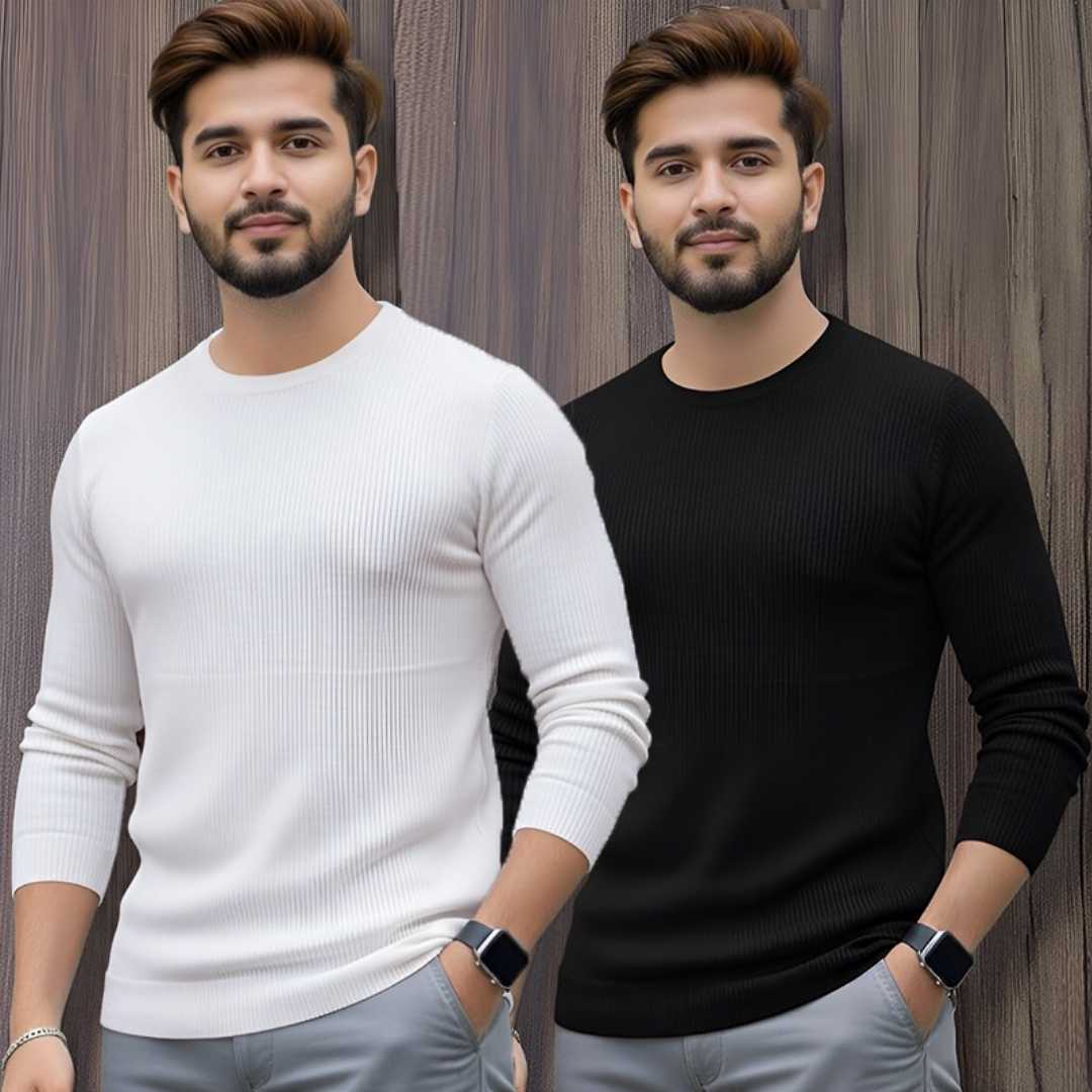 Full Sleep T Shirt  2 Pcs Combo