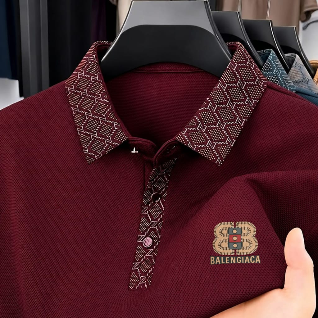 Premium Polo Shirt with China Sticker 5