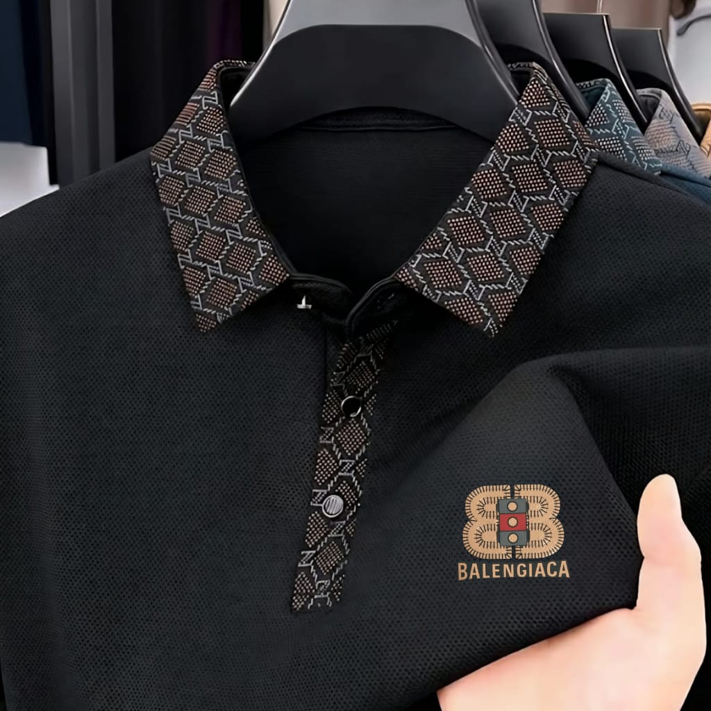 Premium Polo Shirt with China Sticker 3