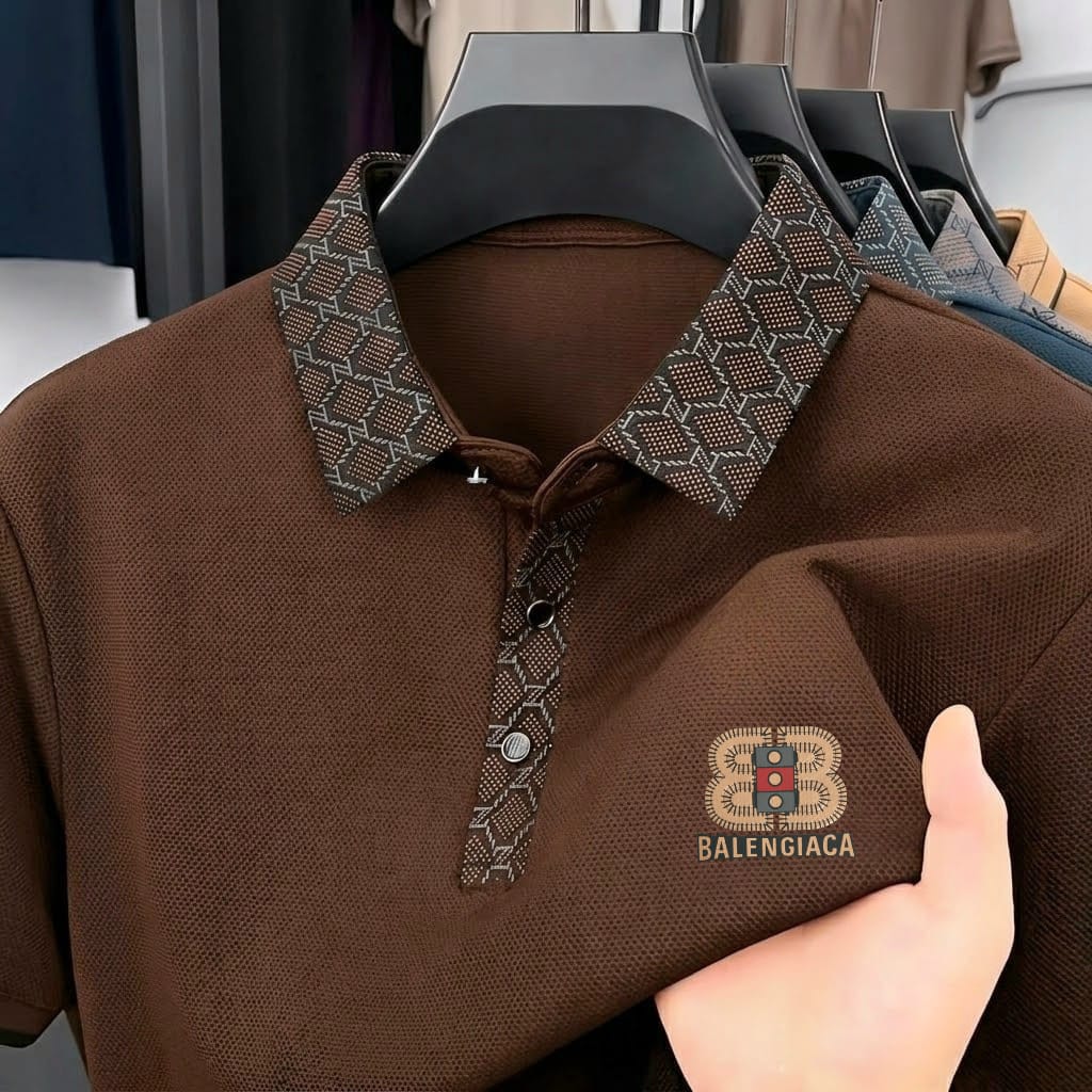 Premium Polo Shirt with China Sticker 4