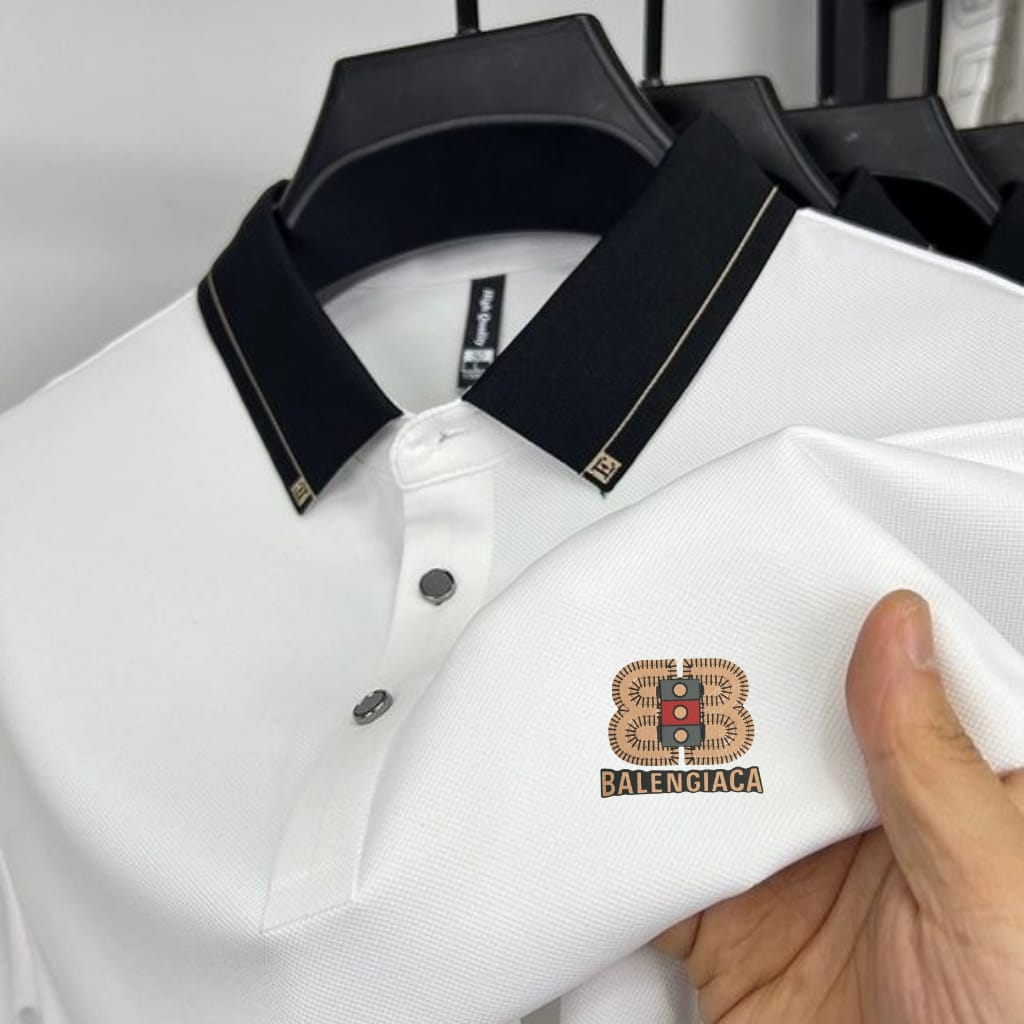 Premium Polo Shirt with China Sticker 6