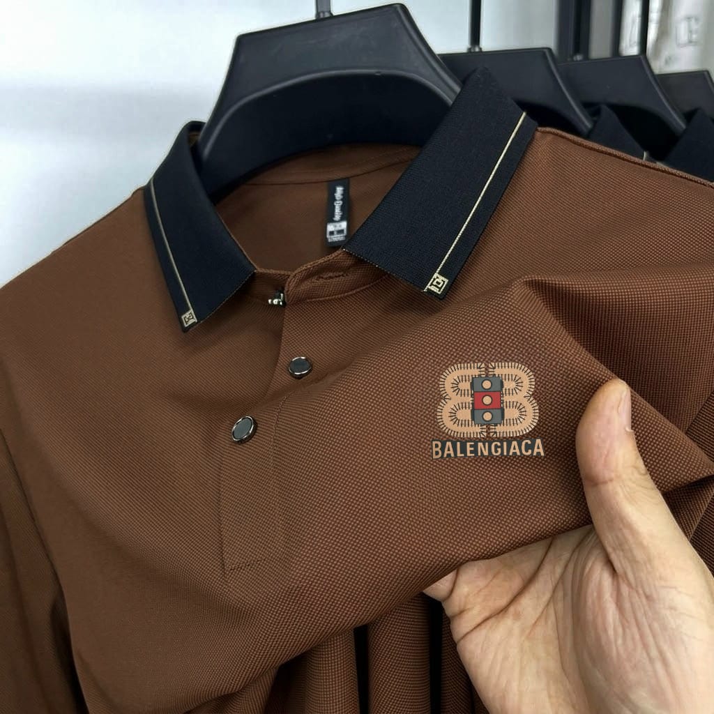 Premium Polo Shirt with China Sticker 9
