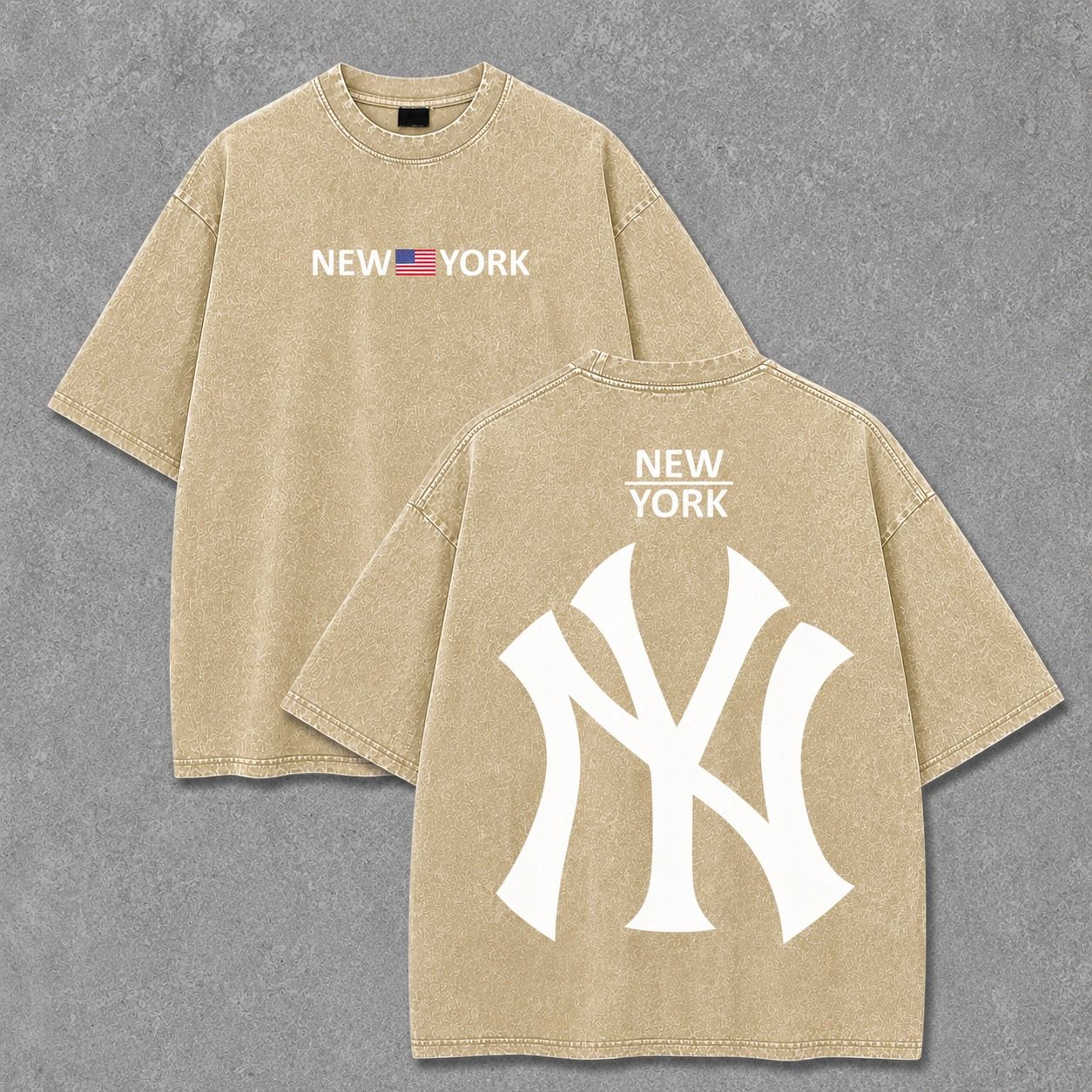 Premium Acid Wash Drop Shoulder TShirt 4