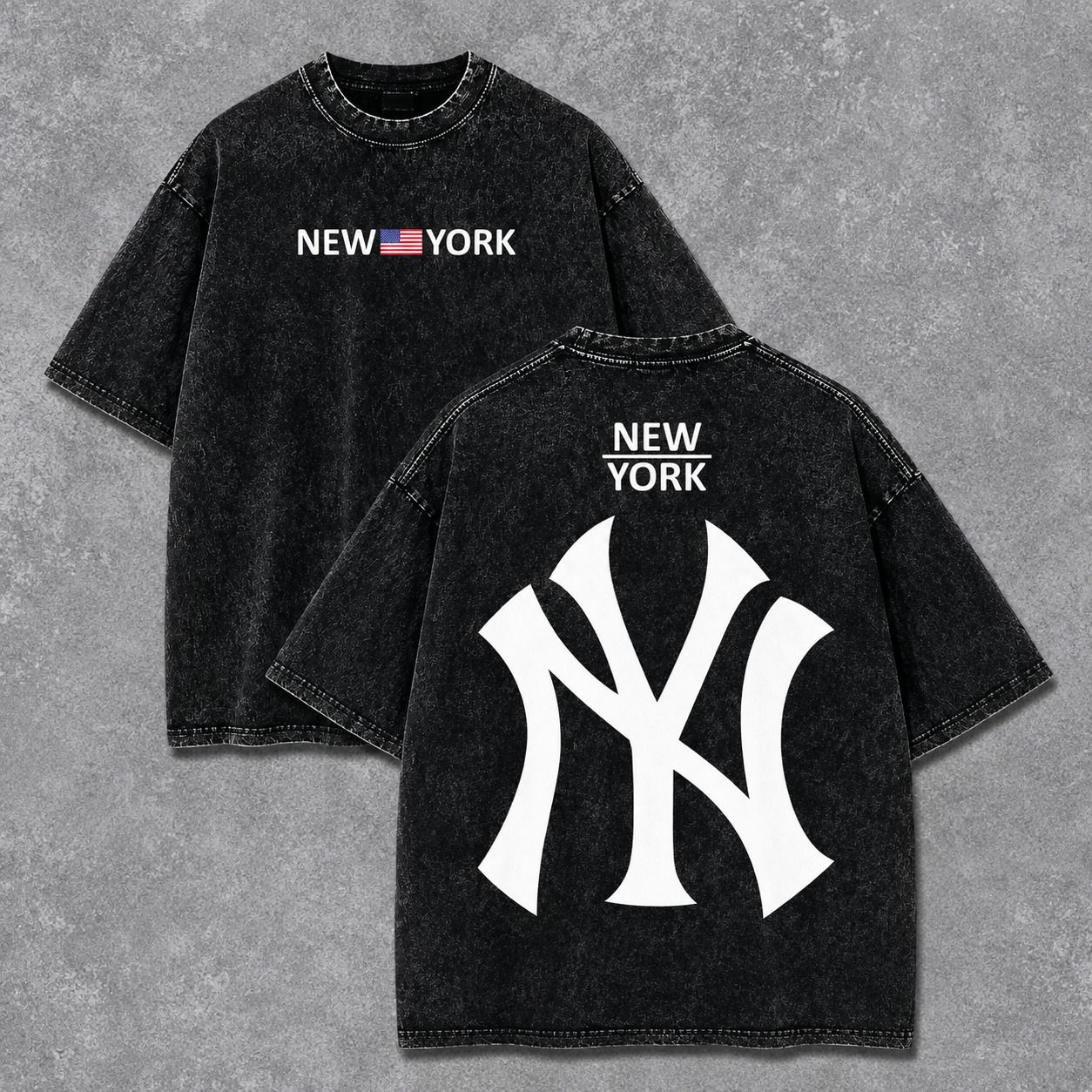 Premium Acid Wash Drop Shoulder TShirt 3
