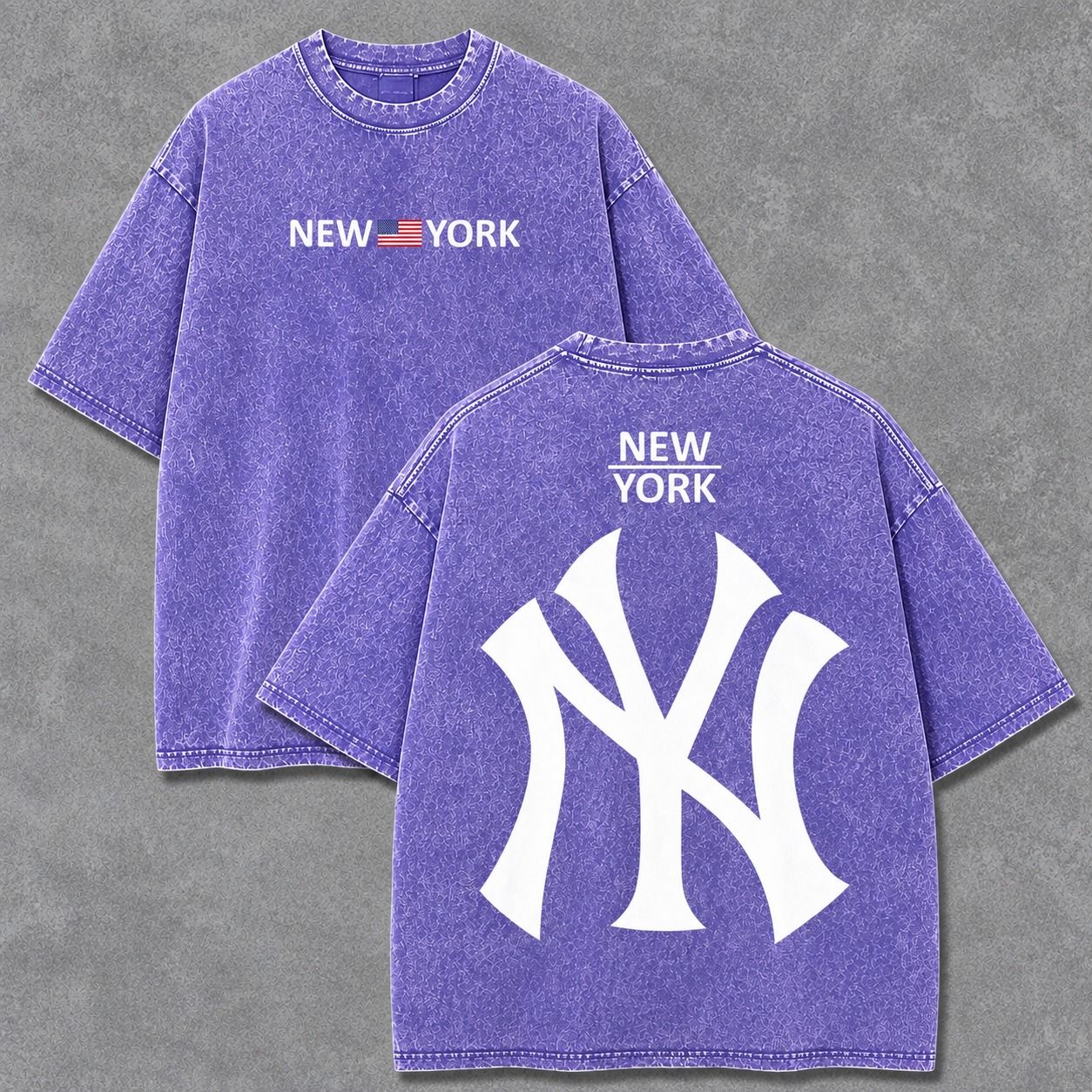 Premium Acid Wash Drop Shoulder TShirt 2