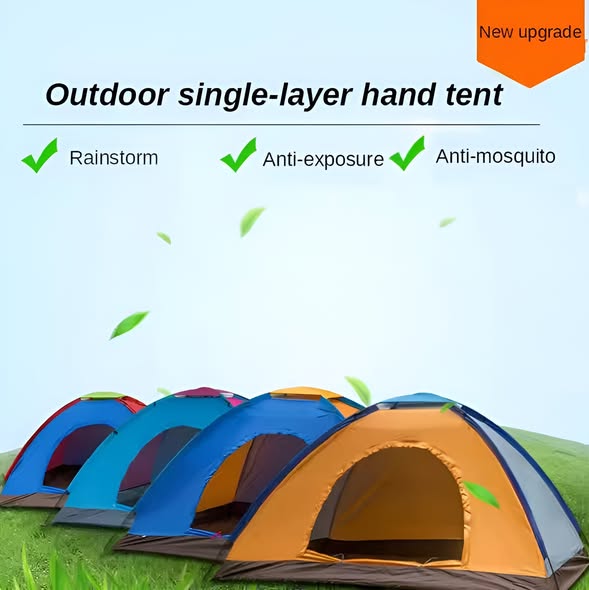 single-layer double hand tent 4