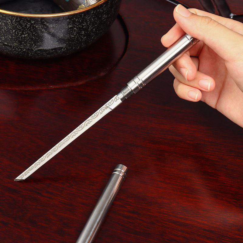 Stainless Steel Portable Sharp Pen Knife 2